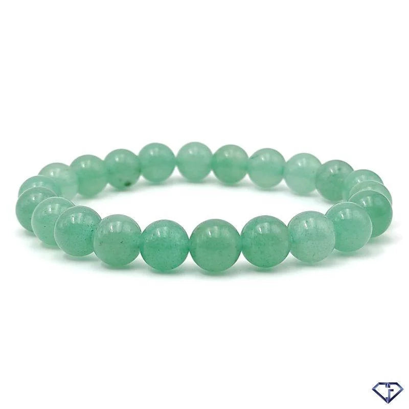 bracelet pierre semi-precieuse aventurine verte